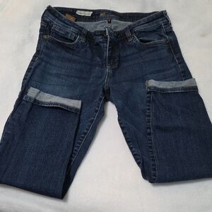 Kut from the Kloth Dark Blue Ankle Jeans